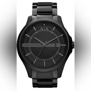 Armani Exchange Black Stainless Steel Watch